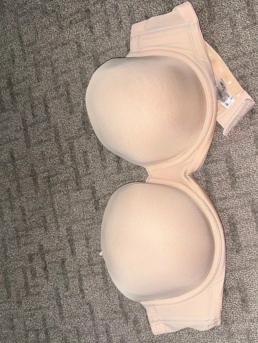 Wacoal Red Carpet Strapless Underwire Bra Pink US 42D